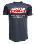 BMX DAD T-SHIRT - INDIGO